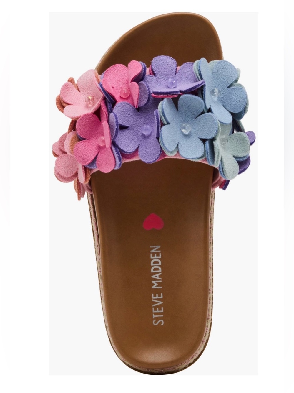 ✅NEW “Steve Madden” Jpompey Espadrille Platform Slide Sandal